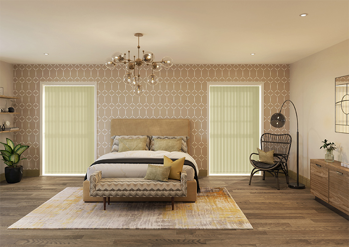 Roma, Warm Cream - Vertical Blind - Image 9
